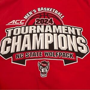 NC State Wolfpack T-shirt Men’s Basketball Tee ACC 2024 Tournament